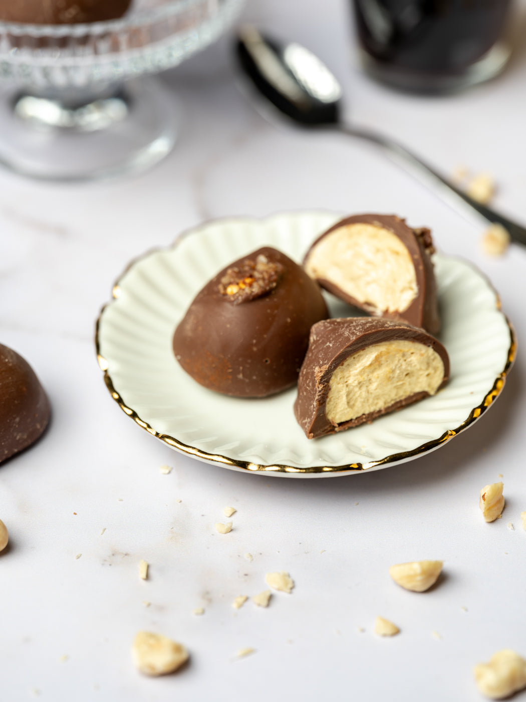 TruffelSisters - Mokka Hazelnoot slagroomtruffels
