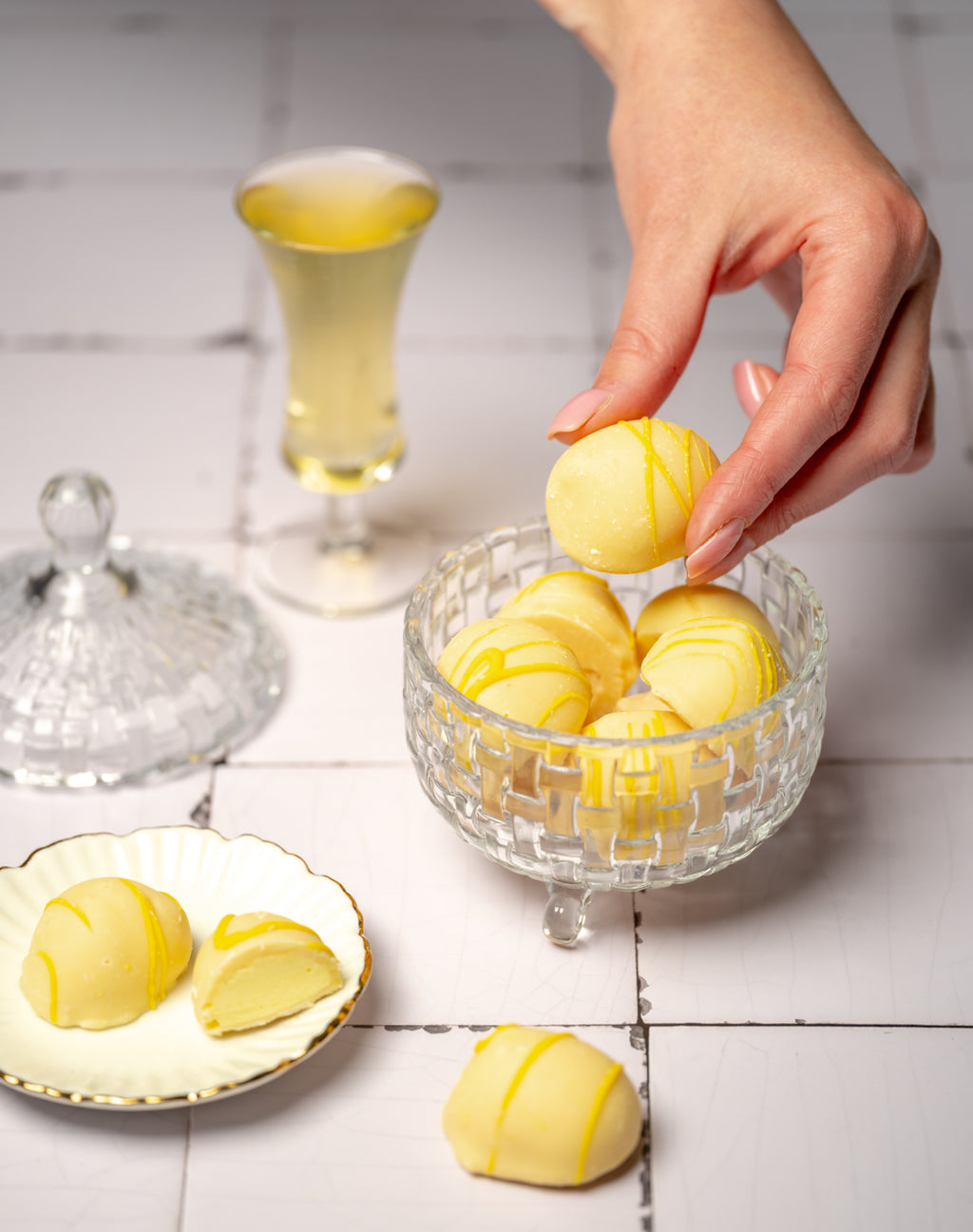 TruffelSisters - Limmencello slagroomtruffels