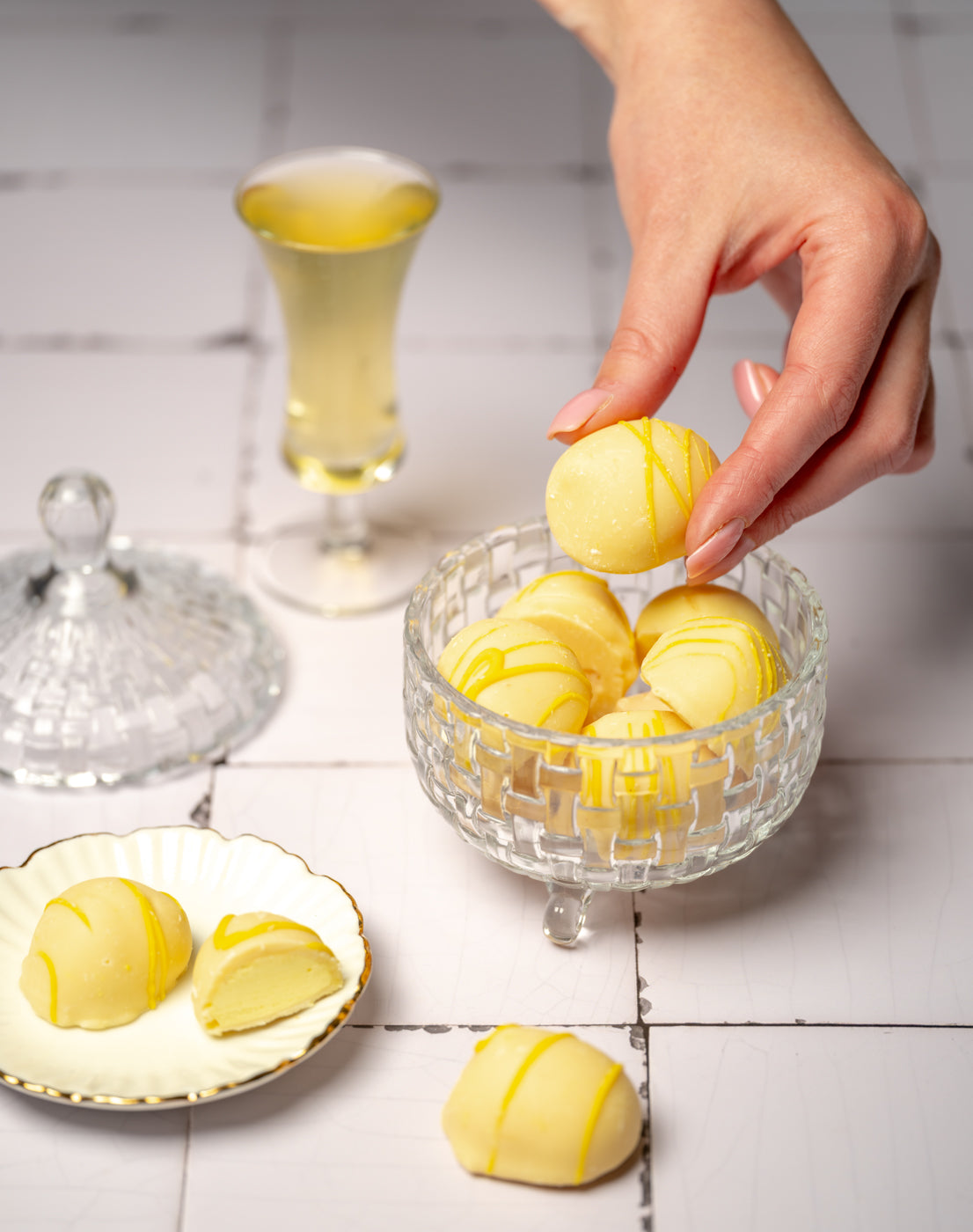 TruffelSisters - Limmencello slagroomtruffels