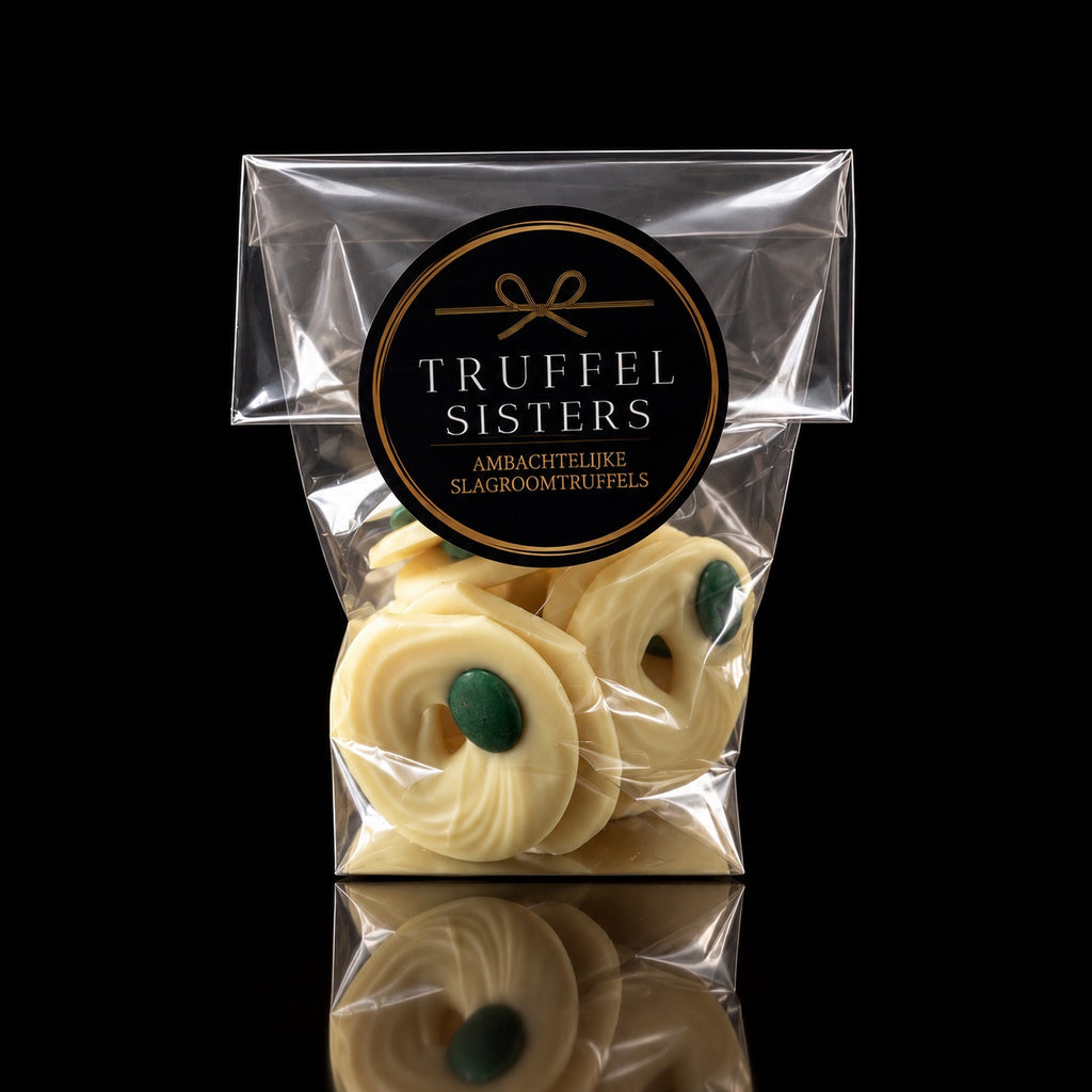 Witte chocolade Kerstkransjes